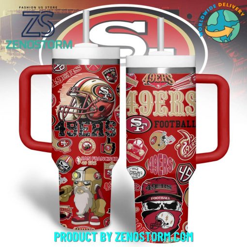 San Francisco 49ers Football 2024 Stanley Tumbler