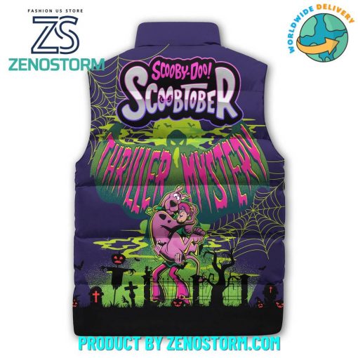 Scooby-Doo Thriller Mystery Sleeveless Puffer Down Vest