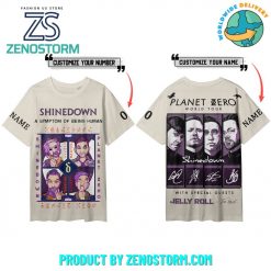 Shinedown Planet Zero World Tour 2024 Customized Shirt