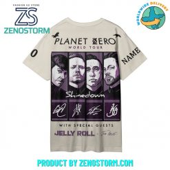 Shinedown Planet Zero World Tour 2024 Customized Shirt