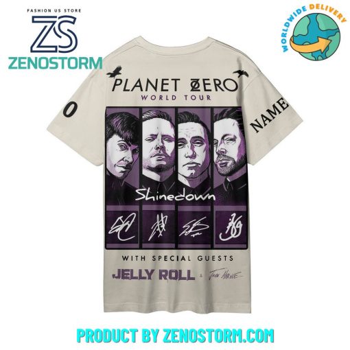 Shinedown Planet Zero World Tour 2024 Customized Shirt