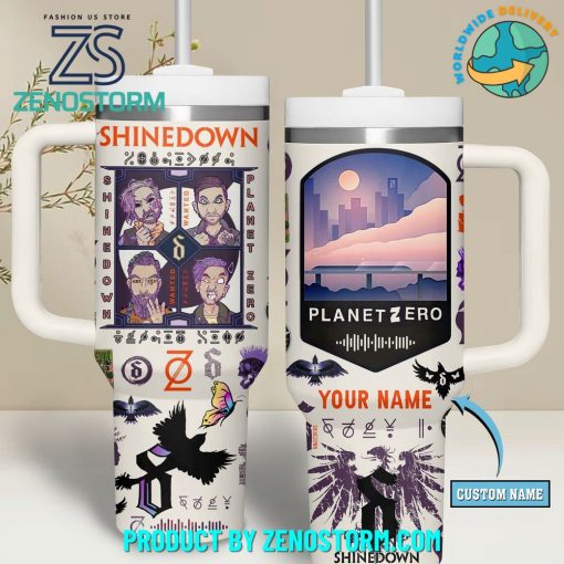 Shinedown Planet Zero World Tour 2024 Customized Stanley Tumbler