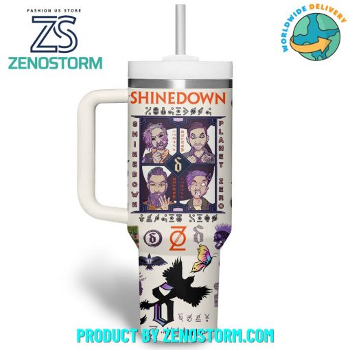 Shinedown Planet Zero World Tour 2024 Customized Stanley Tumbler