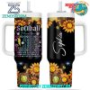 Disney And Softball Special Customized Stanley Tumbler