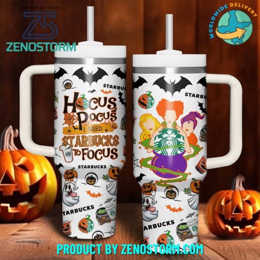 Starbucks x Hocus Pocus Halloween Stanley Tumbler