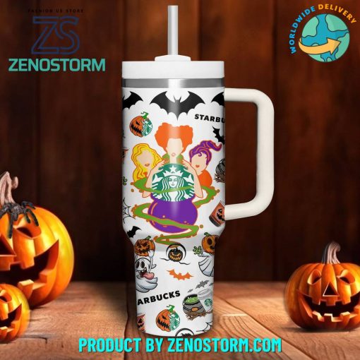 Starbucks x Hocus Pocus Halloween Stanley Tumbler