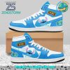 Detroit Lions NFL Gray Customized Nike Air Jordan 1