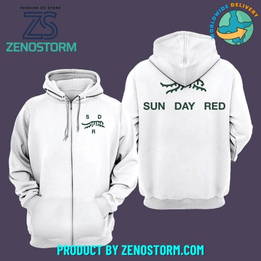 Sun Day Red x Tiger Woods Pines Luare Logo Hoodie