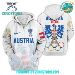 Team Australia Olympic Paris 2024 Games Nike Hoodie Zip Hoodie Sweatshirt