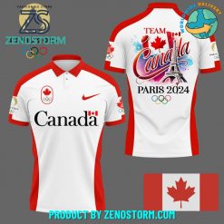 Team Canada 2024 Olympic Paris Limited Edition Polo Shirt