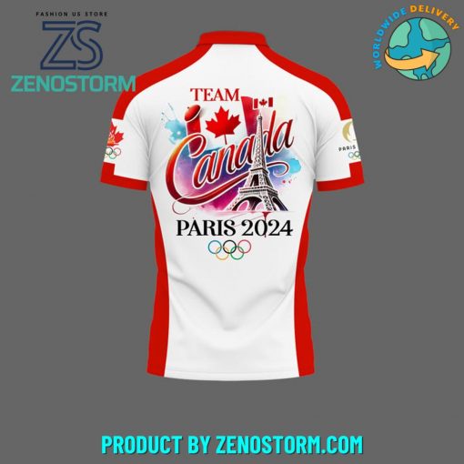 Team Canada 2024 Olympic Paris Limited Edition Polo Shirt