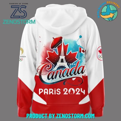 Team Canada 2024 Olympic Paris Limited Edition Zip Hoodie