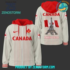 Team Canada Olympic Paris 2024 Games Nike Hoodie Zip Hoodie Sweatshirt