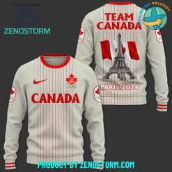 Team Canada Olympic Paris 2024 Games Nike Hoodie Zip Hoodie Sweatshirt