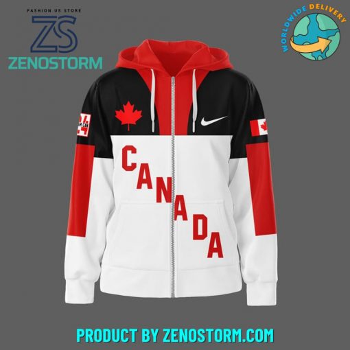 Team Canada Olympic Paris 2024 Nike Zip Hoodie