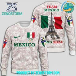 Team Mexico Olympic Paris 2024 Games Nike Hoodie Zip Hoodie Sweatshirt