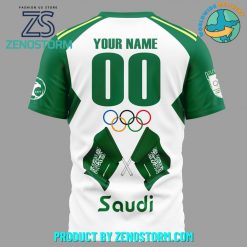 Team Saudi Arabia Olympic Paris 2024 Customized Shirt