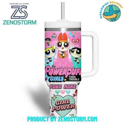 The Powerpuff Girls Cartoon Custom Name Stanley Tumbler