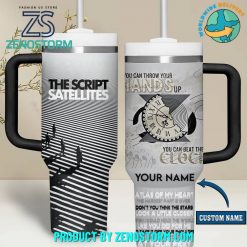 The Script Rock Band Satellites Custom Name Stanley Tumbler