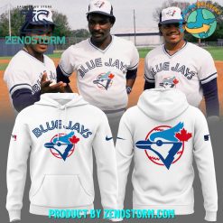 Toronto Blue Jays Baseball Team Special White Hoodie