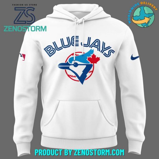 Toronto Blue Jays Baseball Team Special White Hoodie