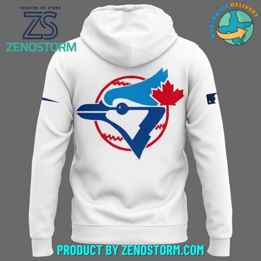 Toronto Blue Jays Baseball Team Special White Hoodie