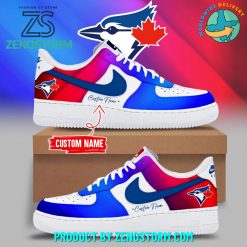 Toronto Blue Jays MLB Limited Edition Personalized Nike Air Force 1