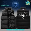 Milwaukee Admirals Hockey Black Sleeveless Puffer Down Vest