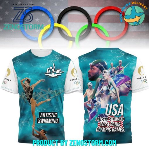 USA Artistic Swimming 2024 Paris Olympic Games Shirt