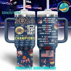 USA Champions Men Basketball Olympic Paris Stanley Tumbler