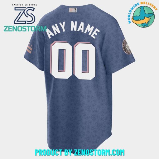 Washington Nationals MLB Custom Name Nike Baseball Jersey