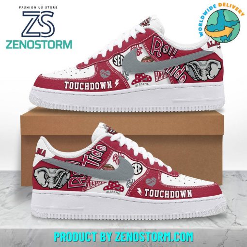 Alabama Crimson Tide Football Touchdown Air Force 1