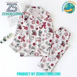 Alabama Crimson Tide NCAA Football Pajamas Set