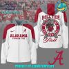 Alabama Crimson Tide NCAA Football Zip Hoodie – Red