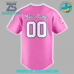 Atlanta Braves x Barbie Night Game Customized Baseball Jersey