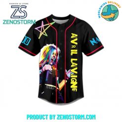 Avril Lavigne Singer Custom Name Baseball Jersey