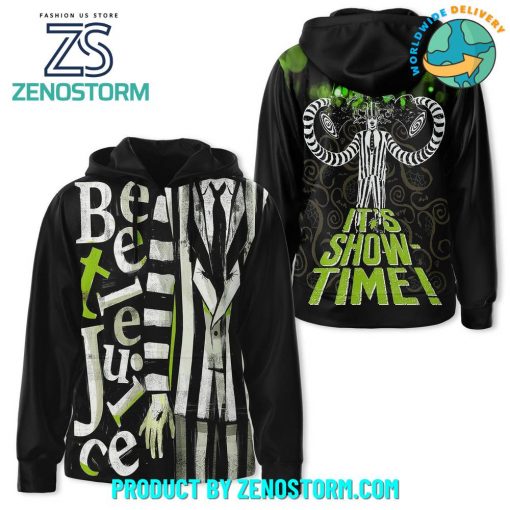 Beetlejuice Beetlejuice 2024 It’s Show Time Hoodie, Zip Hoodie, Sweatshirt