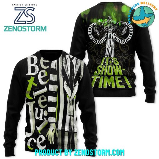 Beetlejuice Beetlejuice 2024 It’s Show Time Hoodie, Zip Hoodie, Sweatshirt