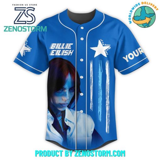 Billie Eilish The Tour 2024 Customized Baseball Jersey