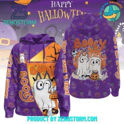 Bluey Cartoon Happy Halloween 2024 Hoodie, Zip Hoodie