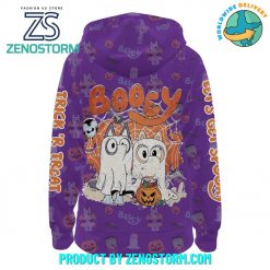 Bluey Cartoon Happy Halloween 2024 Hoodie Zip Hoodie