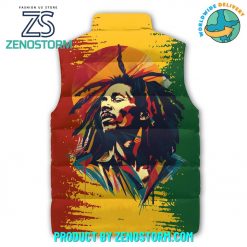 Bob Marley One Love Sleeveless Puffer Down Vest