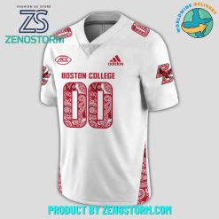 Boston College Football Red Bandanna Football Jersey