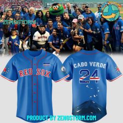 Boston Red Sox Cabo Verdean Baseball Jersey