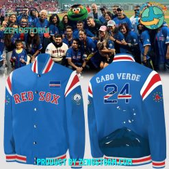 Boston Red Sox Cabo Verdean Celebration Baseball Jacket