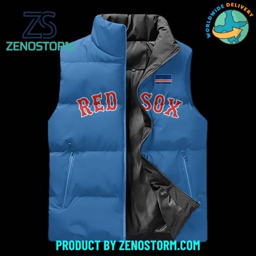 Boston Red Sox Cabo Verdean Sleeveless Puffer Down Vest