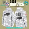 Detroit Lions Arctic Camo 2024 Salute to Service Hoodie