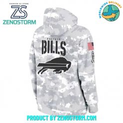 Buffalo Bills Arctic Camo 2024 Salute to Service Hoodie