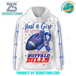 Buffalo Bills Just A Girl In Love Zip Hoodie