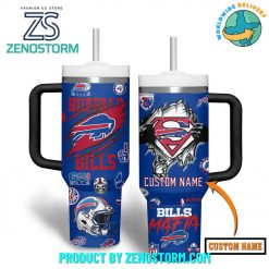 Buffalo Bills NFL 2024 Custom Name Stanley Tumbler